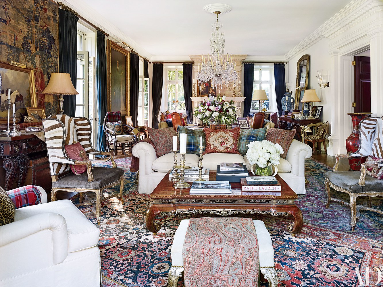 ralph lauren living room