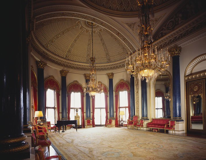 Inside Buckingham Palace Music Room Scene Therapy