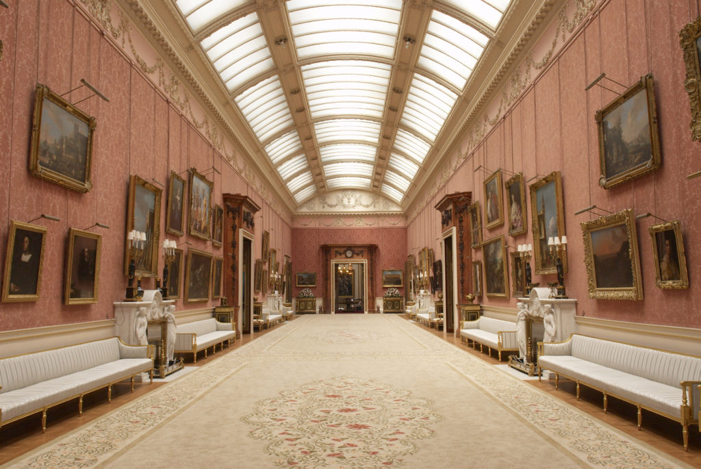 Inside Buckingham Palace PIcture Gallery design - Scene Therapy